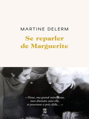 cover image of Se reparler de Marguerite
